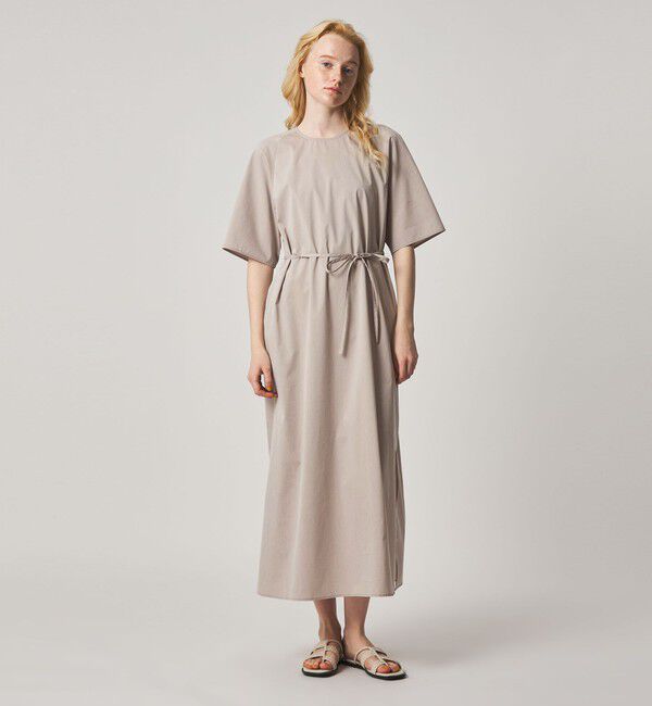 STEVEN ALAN「＜Steven Alan＞TC タフタ ロング ワンピース」|ワンピース|BEIGE
