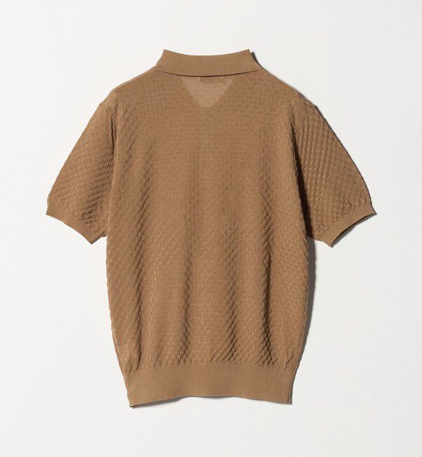 STEVEN ALAN「＜Steven Alan＞スクエア ジャガード ポロニット」|ニット・セーター|