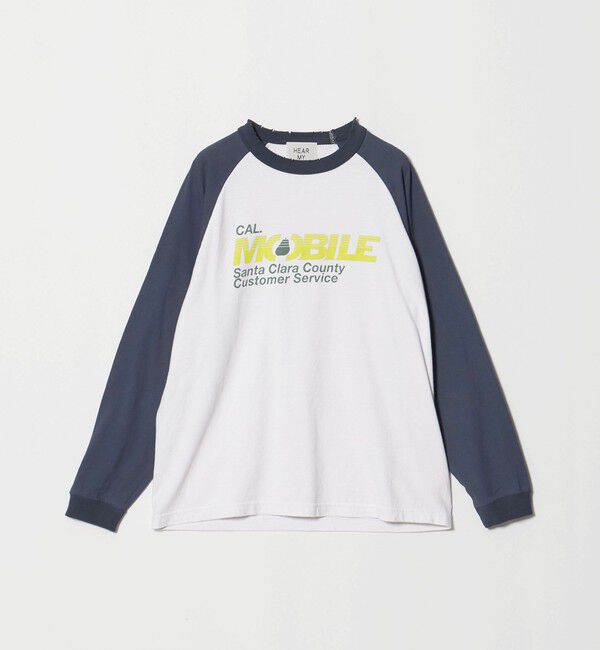 BEAUTY&YOUTH UNITED ARROWS「【別注】＜HEAR MY NAME＞ラグラン ロングスリーブ Tシャツ」|Tシャツ・カットソー|