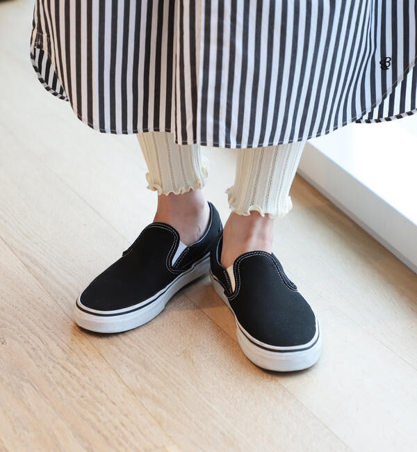 BEAMSBOY「VANS / SLIP ON」|スニーカー|BLACK