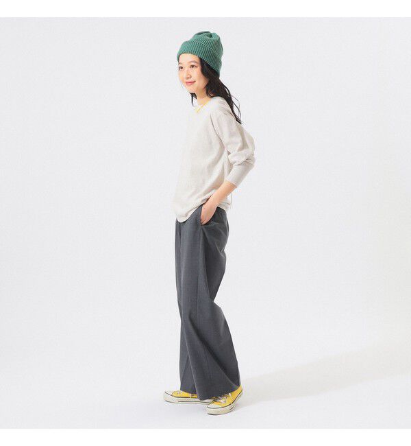 BEAMSBOY「【別注】Healthknit / クルーネック ロングスリーブ Tシャツ」|Tシャツ・カットソー|