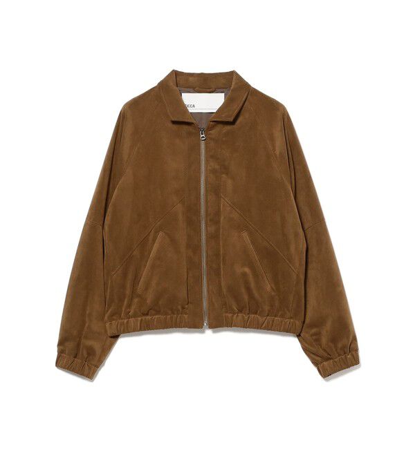 Demi-Luxe BEAMS 「【別注】TICCA / ウルトラ スエード ブルゾン」|ブルゾン・スタジャン|