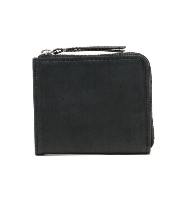 BEAMS「BEAMS｜【別注】SLOW / Coin Wallet｜ コインケース｜本革｜コンパクト ミニ財布 カード収納 札入れ」|財布|BLACK