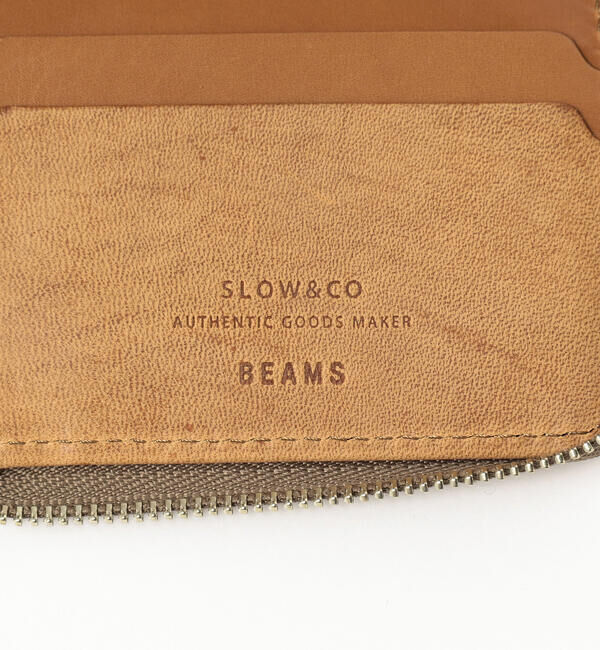 BEAMS「BEAMS｜【別注】SLOW / Coin Wallet｜ コインケース｜本革｜コンパクト ミニ財布 カード収納 札入れ」|財布|
