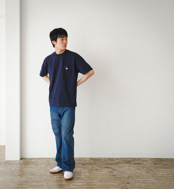 BEAMS「BEAMS｜DANTON / POCKET T-shirt｜定番｜シンプルデザイン｜ロゴ」|Tシャツ・カットソー|