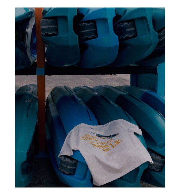 BEAMS「【別注】Columbia / グラフィック Tシャツ」|Tシャツ・カットソー|