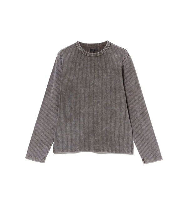 BEAMS「フェード リブ ロングスリーブTシャツ」|Tシャツ・カットソー|