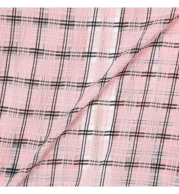 BEAMS PLUS「Swing Jacket Hoodie Nylon Airy Plaid」|ブルゾン・スタジャン|