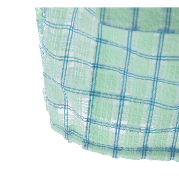 BEAMS PLUS「Swing Jacket Hoodie Nylon Airy Plaid」|ブルゾン・スタジャン|