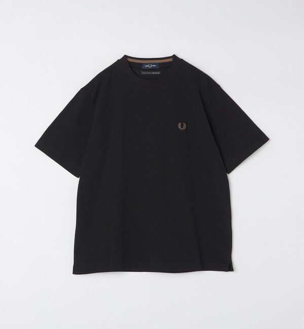 SHIPS「【SHIPS別注】FRED PERRY: SOLOTEX(R) 鹿の子 ワンポイント ロゴ Tシャツ24SS」|Tシャツ・カットソー|