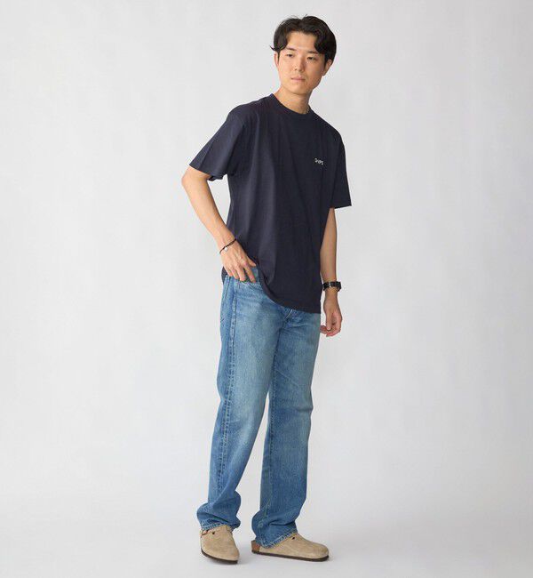 SHIPS「【WEB限定】SHIPS: STYLISH STANDARD ロゴ 刺繍 Tシャツ」|Tシャツ・カットソー|
