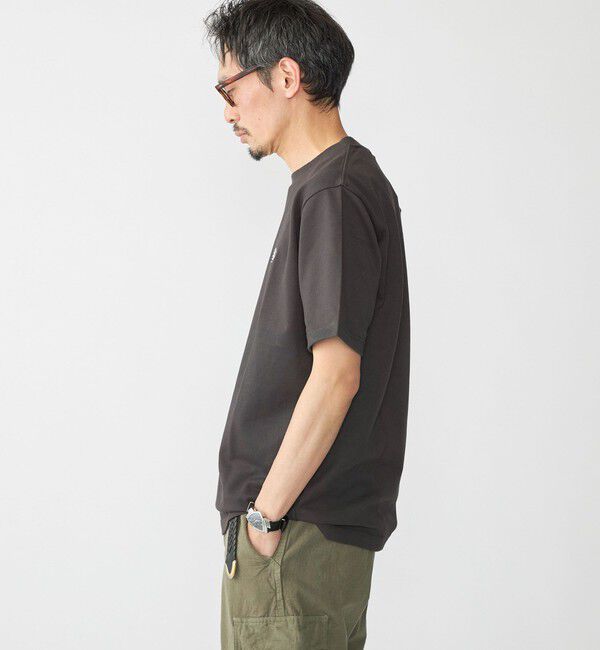 SHIPS「【SHIPS別注】FRED PERRY:COOLMAX(R) 鹿の子 ワンポイント ロゴ Tシャツ 25SS」|Tシャツ・カットソー|