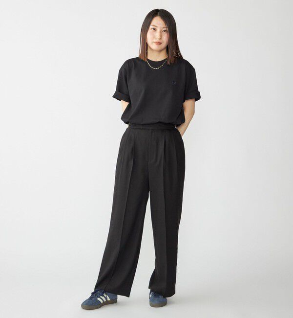 SHIPS「【SHIPS別注】FRED PERRY:COOLMAX(R) 鹿の子 ワンポイント ロゴ Tシャツ 25SS」|Tシャツ・カットソー|