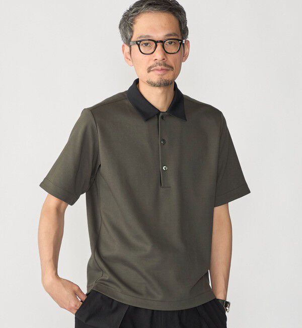 SHIPS「SHIPS:〈MADE IN JAPAN〉ダブル エアー コンビ ポロシャツ」|ポロシャツ|