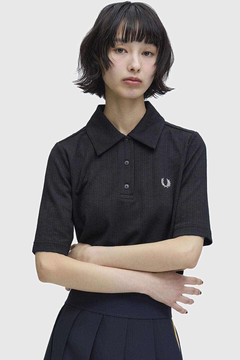 FRED PERRY 「Sheer Rib Polo Shirt／シアーリブポロシャツ」|ポロシャツ|