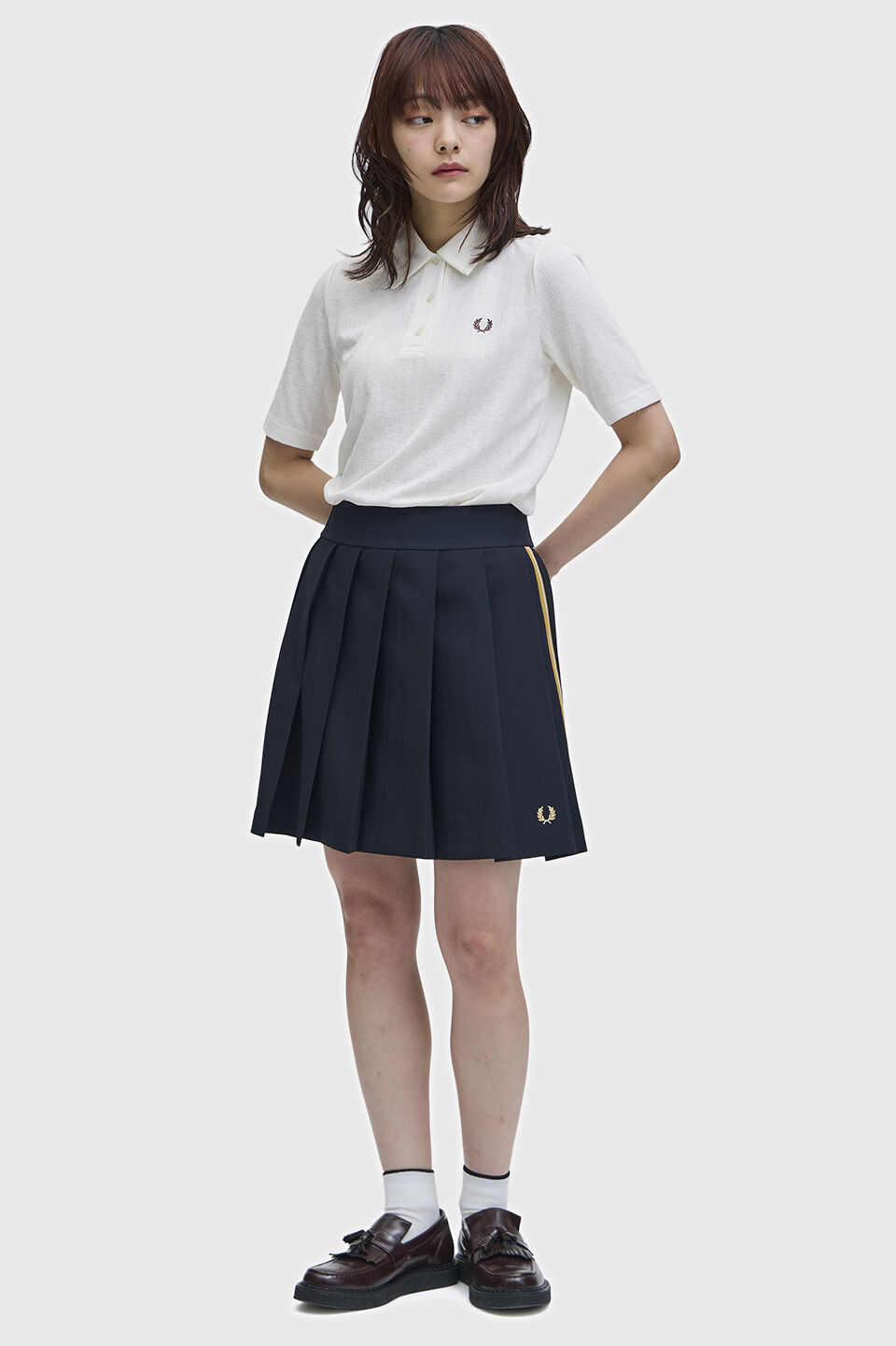 FRED PERRY 「Sheer Rib Polo Shirt／シアーリブポロシャツ」|ポロシャツ|