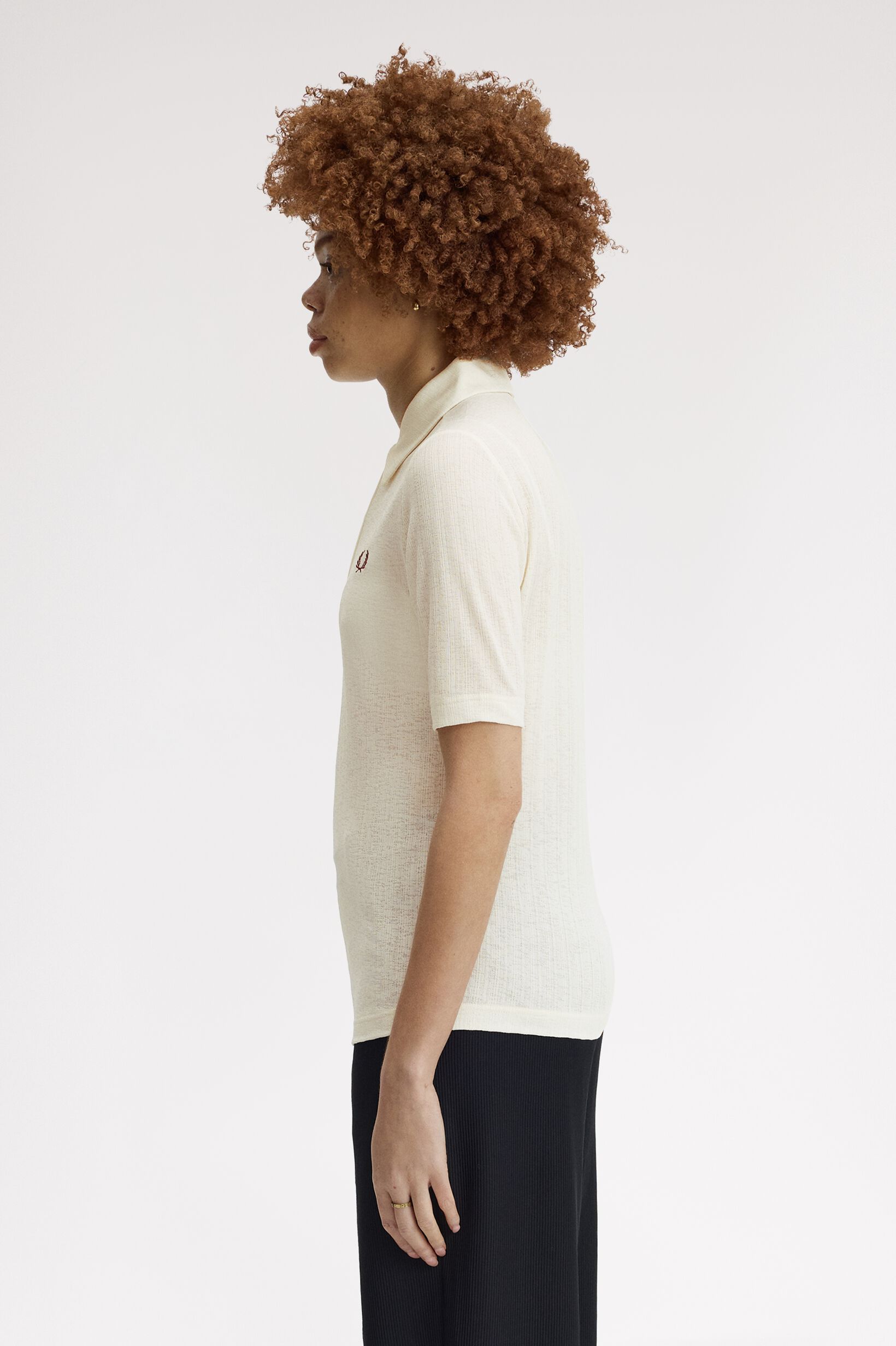 FRED PERRY 「Sheer Rib Polo Shirt／シアーリブポロシャツ」|ポロシャツ|