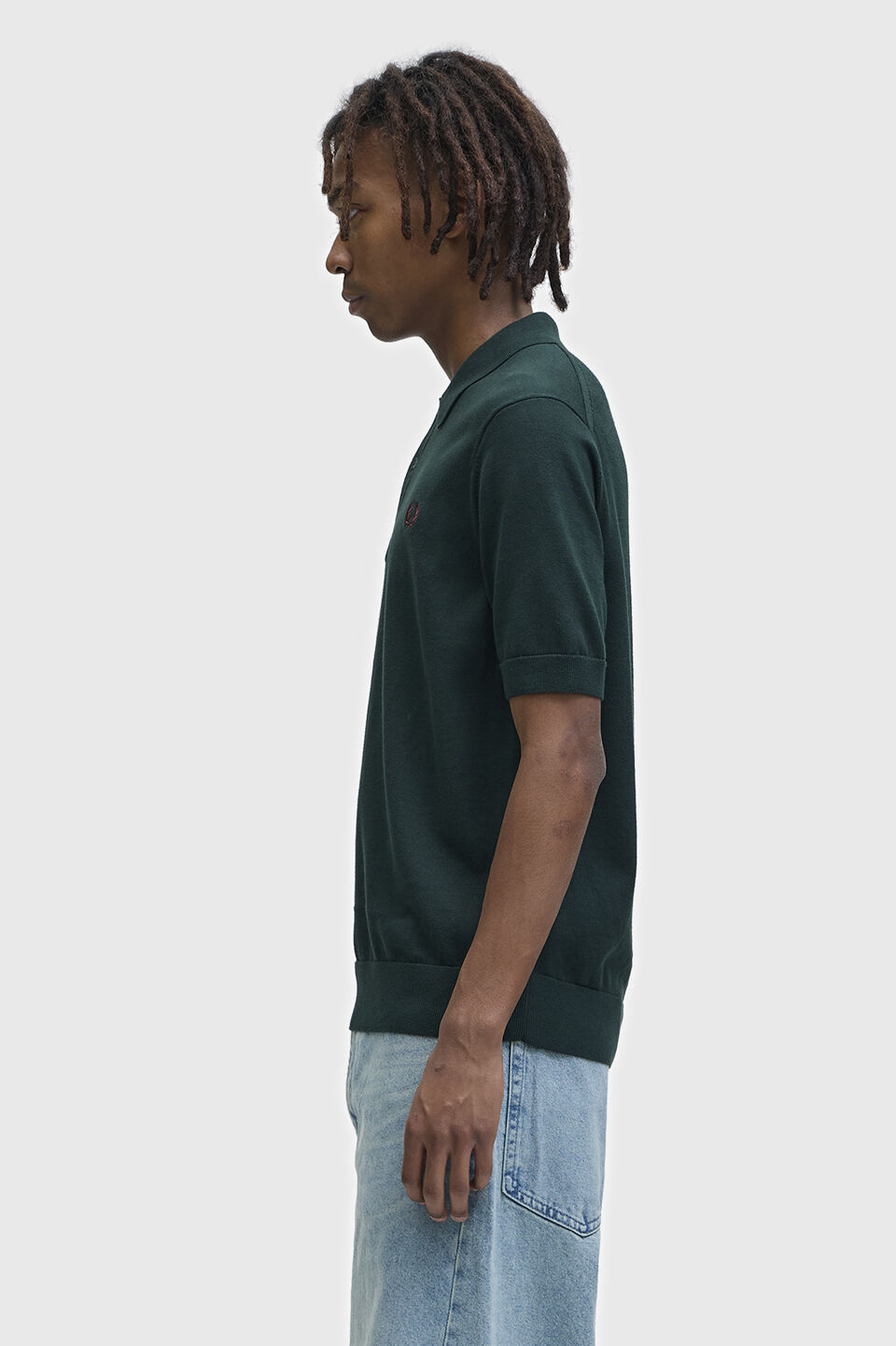 FRED PERRY 「FRED PERRY／Cotton Knitted Polo Shirt／コットンニットポロシャツ」|ポロシャツ|