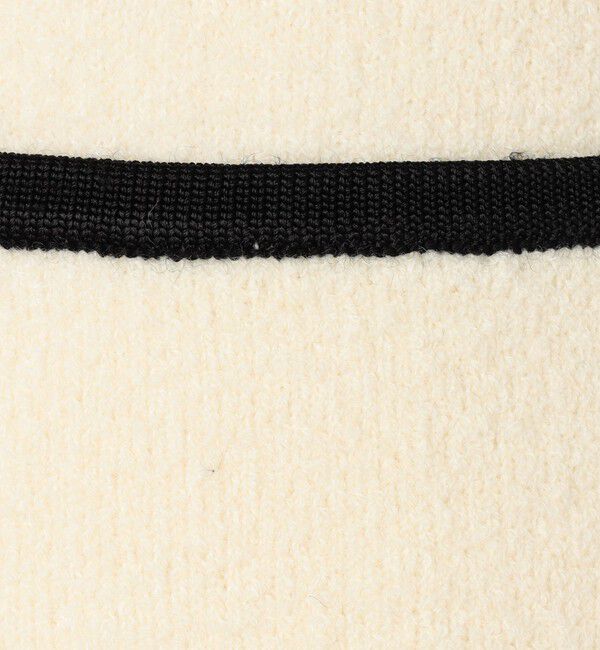 Ballsey「【一部追加予約】ウールナイロンブークレー フロントオープンカーディガン」|カーディガン|