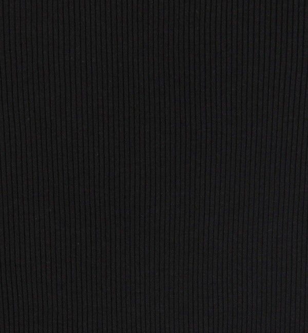 DES PRES「シルクコットンリブ ハーフスリーブプルオーバー」|Tシャツ・カットソー|