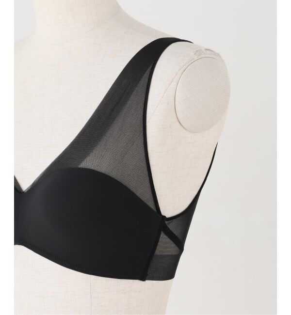 IENA「NICENICE MOMENT/ナイスナイスモーメント MESH FINE STRAP BRA」|インナー|