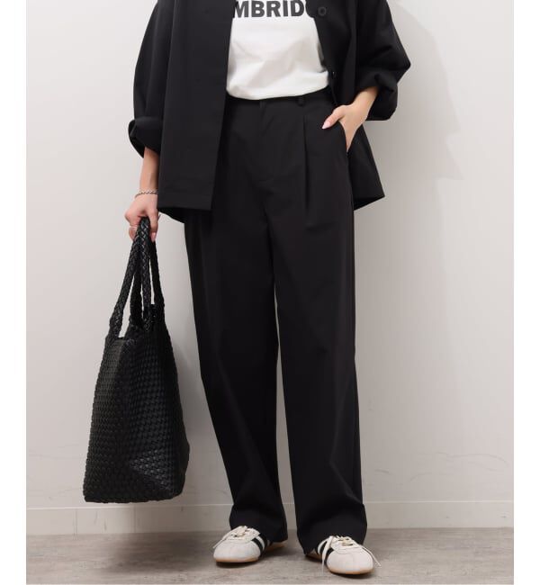 JOURNAL STANDARD relume「《追加》【SPENSIERATO】ストレートパンツ」|スラックス|ブラック