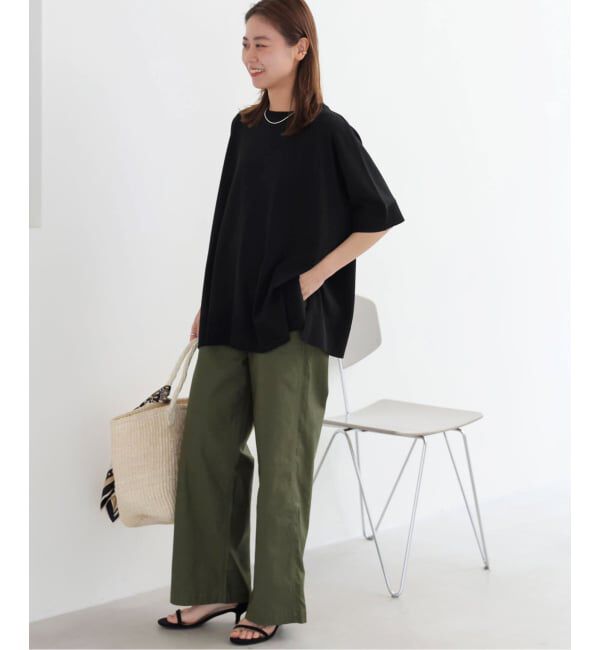 JOURNAL STANDARD relume「《追加3》接触冷感 / ウォッシャブルクールポンチョプルオーバー」|ニット・セーター|
