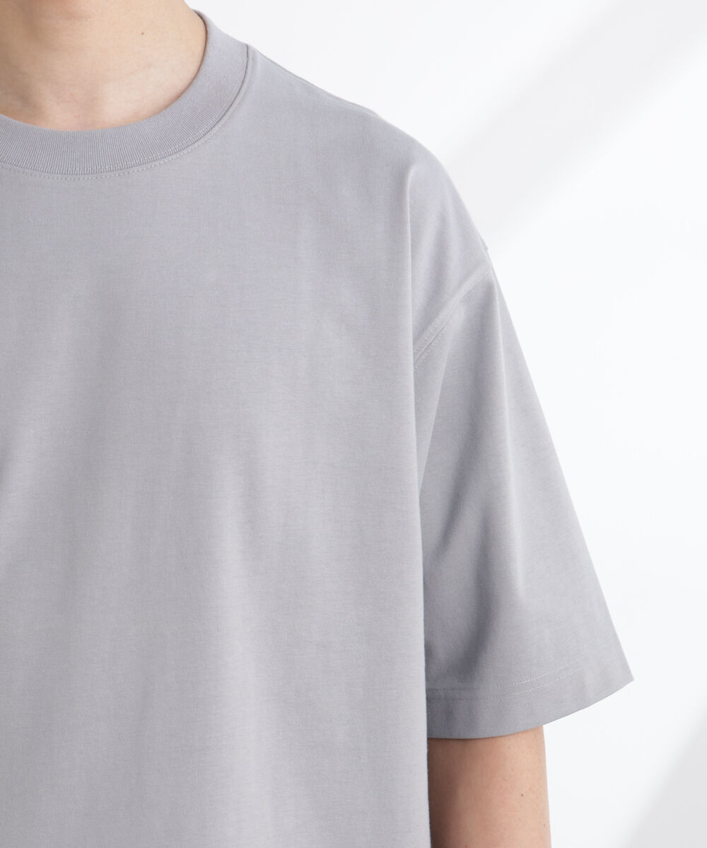 NANO universe「ヘビーウェイトワイドTシャツ 半袖」|Tシャツ・カットソー|