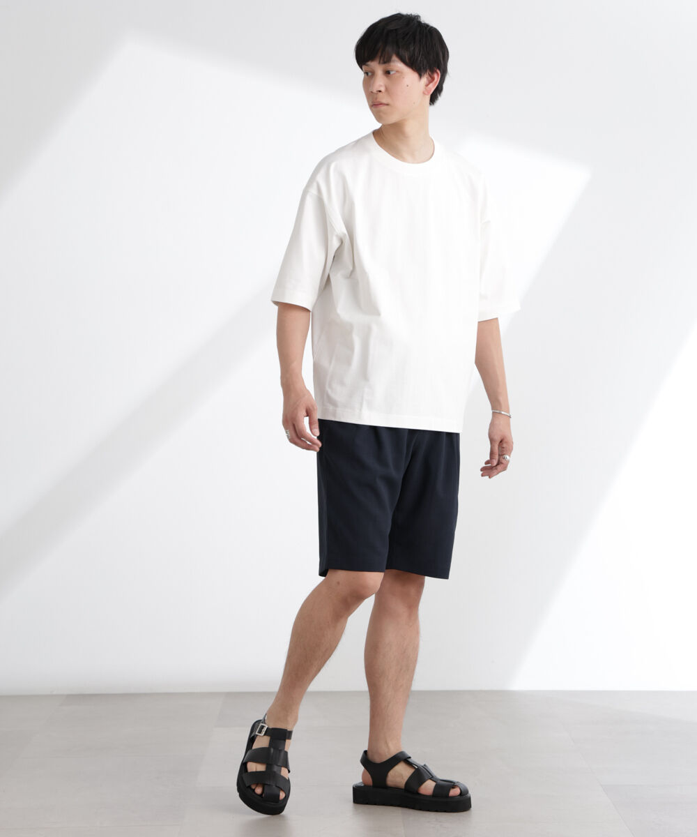 NANO universe「ヘビーウェイトワイドTシャツ 半袖」|Tシャツ・カットソー|