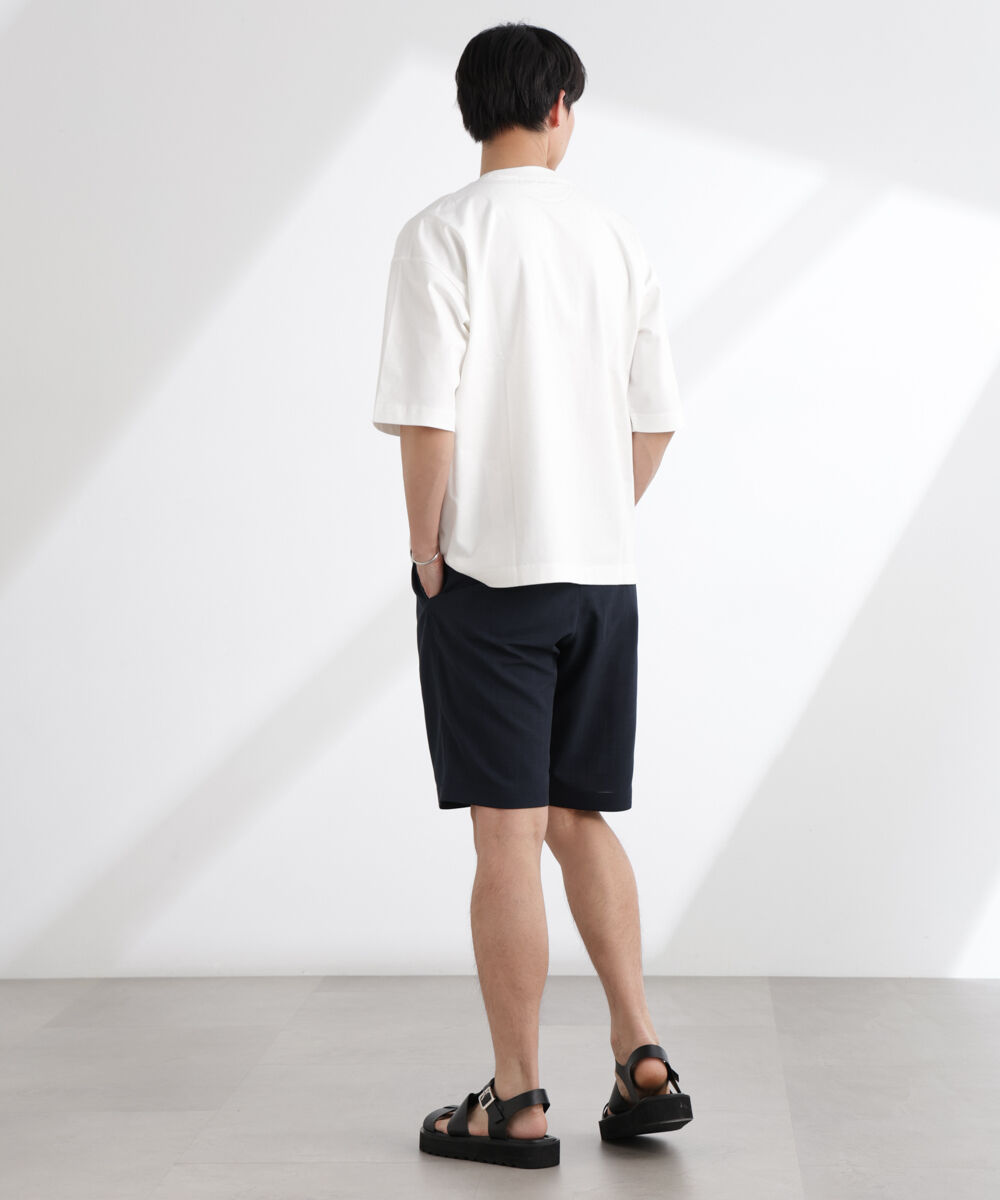 NANO universe「ヘビーウェイトワイドTシャツ 半袖」|Tシャツ・カットソー|