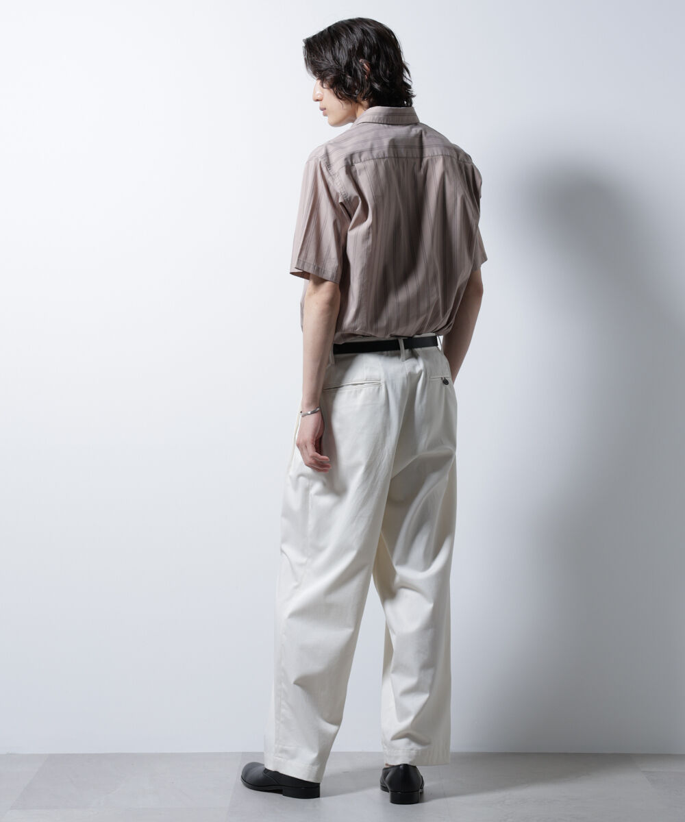 NANO universe「「ICE FLOW LINEN」バリエーションシャツ 半袖」|シャツ・ブラウス|
