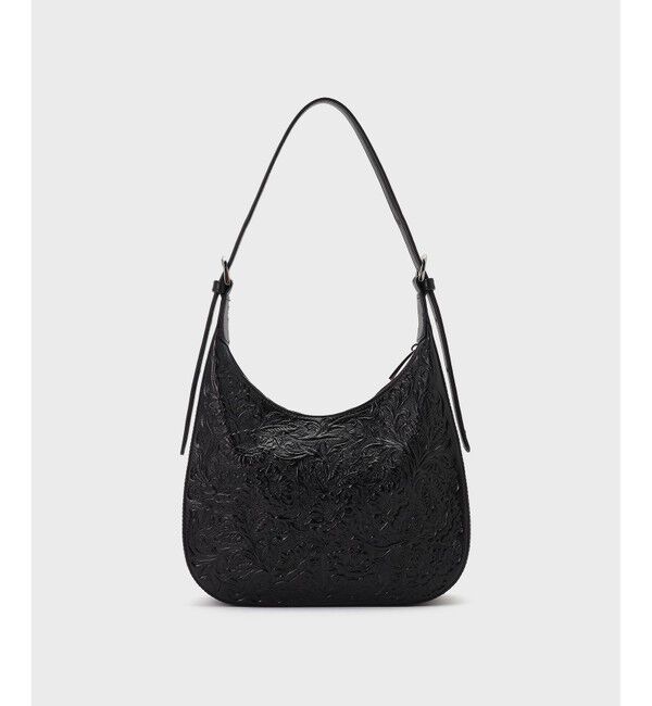 Carving Tribes「Moon Bag」|ハンドバッグ|ブラック