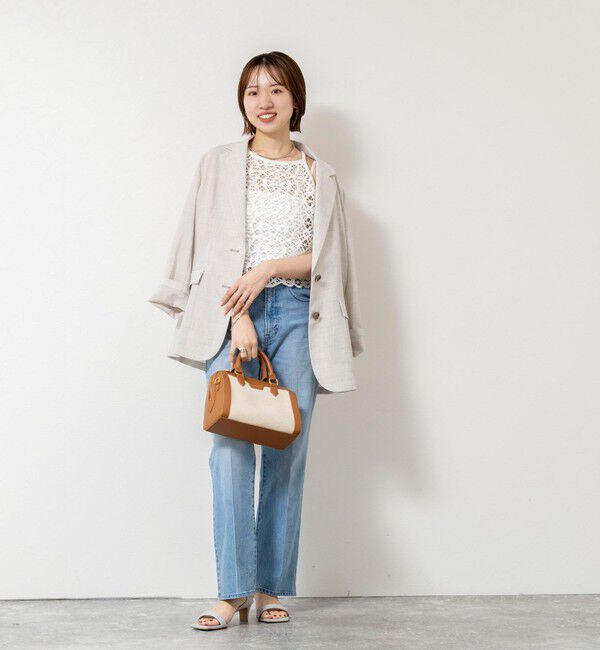 Rie Miller「【追加】《5サイズ展開》【RM denim】センタープレスデニム」|デニム|
