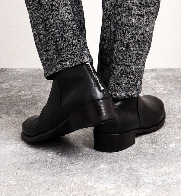 NOLLEY'S goodman「【EARLE/アール】ER2202 Back Zip Short Boots」|ロングブーツ|