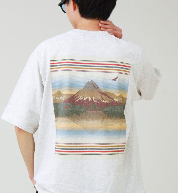 GLOSTER「【PENDLETON/ペンドルトン】Back Print Tee」|Tシャツ・カットソー|