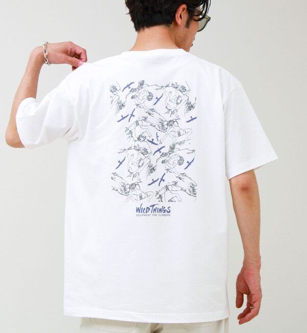 GLOSTER「【WILD THINGS/ワイルドシングス】80&rsquo;S CLIMBER TEE」|Tシャツ・カットソー|ホワイト