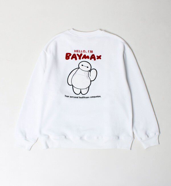 GLOSTER「【BAYMAX/ベイマックス】サガラ刺繍クルースウェット 裏起毛」|スウェット・ジャージ|