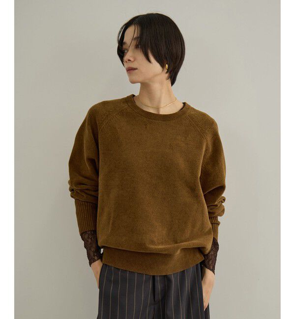 SALON adam et rope'「クロップドプルオーバー-CreamyCotton /クリーミーコットン-」|シャツ・ブラウス|