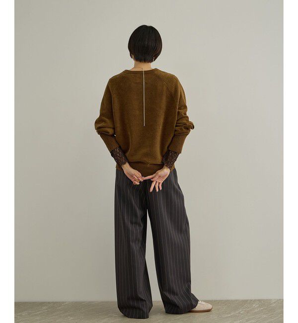 SALON adam et rope'「クロップドプルオーバー-CreamyCotton /クリーミーコットン-」|シャツ・ブラウス|