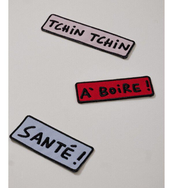 SALON adam et rope'「【Camille de Cussac by SALON】アイロン刺繍ワッペン 小」|その他|