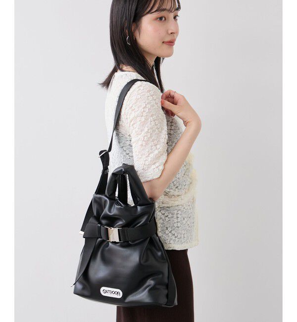 VIS「WEB限定追加【OUTDOOR PRODUCTS】VIS別注2WAYベルト付きパデッドトートバッグ」|トートバッグ|
