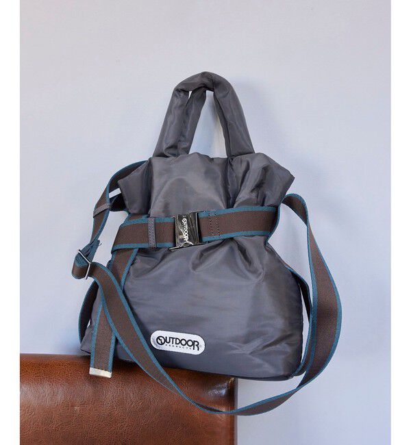 VIS「WEB限定追加【OUTDOOR PRODUCTS】VIS別注2WAYベルト付きパデッドトートバッグ」|トートバッグ|
