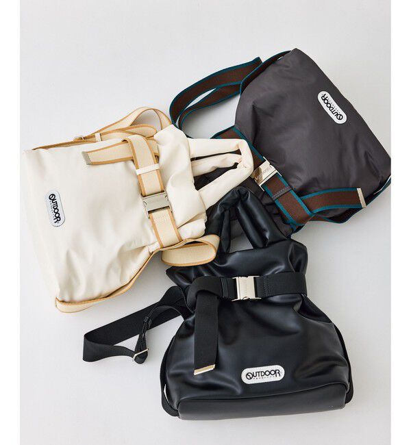 VIS「WEB限定追加【OUTDOOR PRODUCTS】VIS別注2WAYベルト付きパデッドトートバッグ」|トートバッグ|