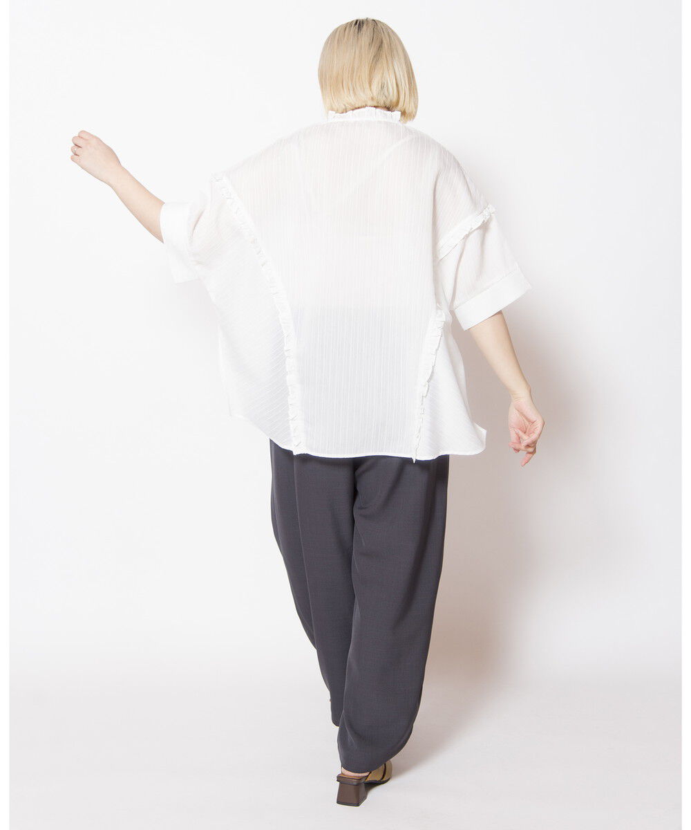  「タックカーブパンツ」|スラックス|