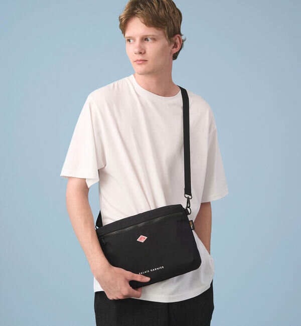 DANTON「DANTON | コーデュラナイロン ショルダーポーチ PALAIS GARNIER UNISEX」|ショルダー・メッセンジャー|BLACK