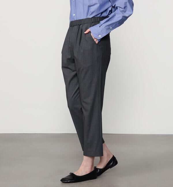 Morris & Sons「MORRIS & SONS | テーパード イージーパンツ WOMEN」|チノ|