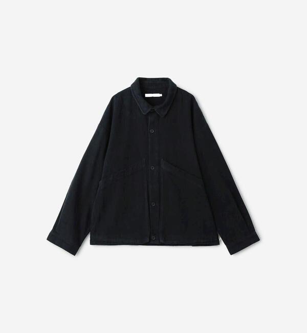  「7115 by SZEKI | パネルポケット シャツジャケット MEN」|その他|BLACK