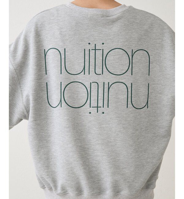  「【Nuition】ロゴスウェット」|Tシャツ・カットソー|