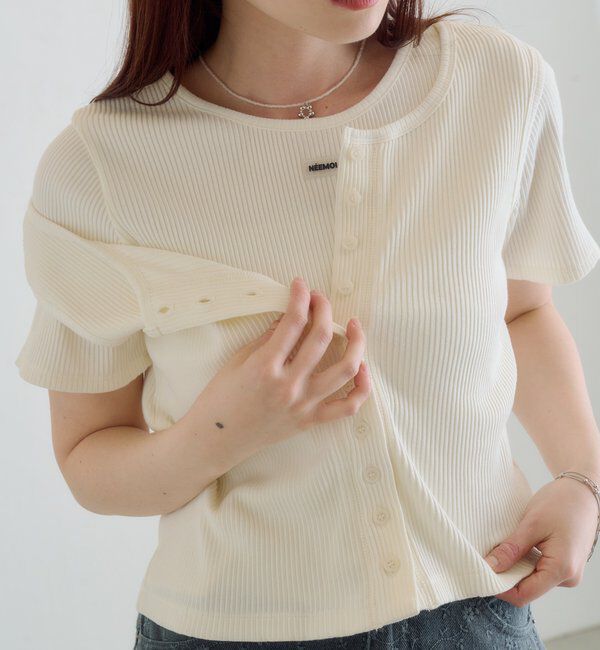  「【新色追加/6色展開】ラバータグTEE」|Tシャツ・カットソー|