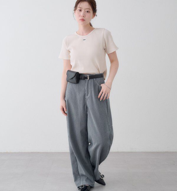  「【新色追加/6色展開】ラバータグTEE」|Tシャツ・カットソー|